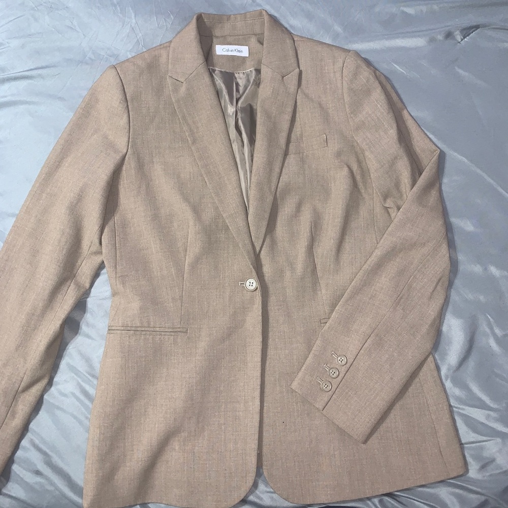 Calvin Klein Beige Blazer